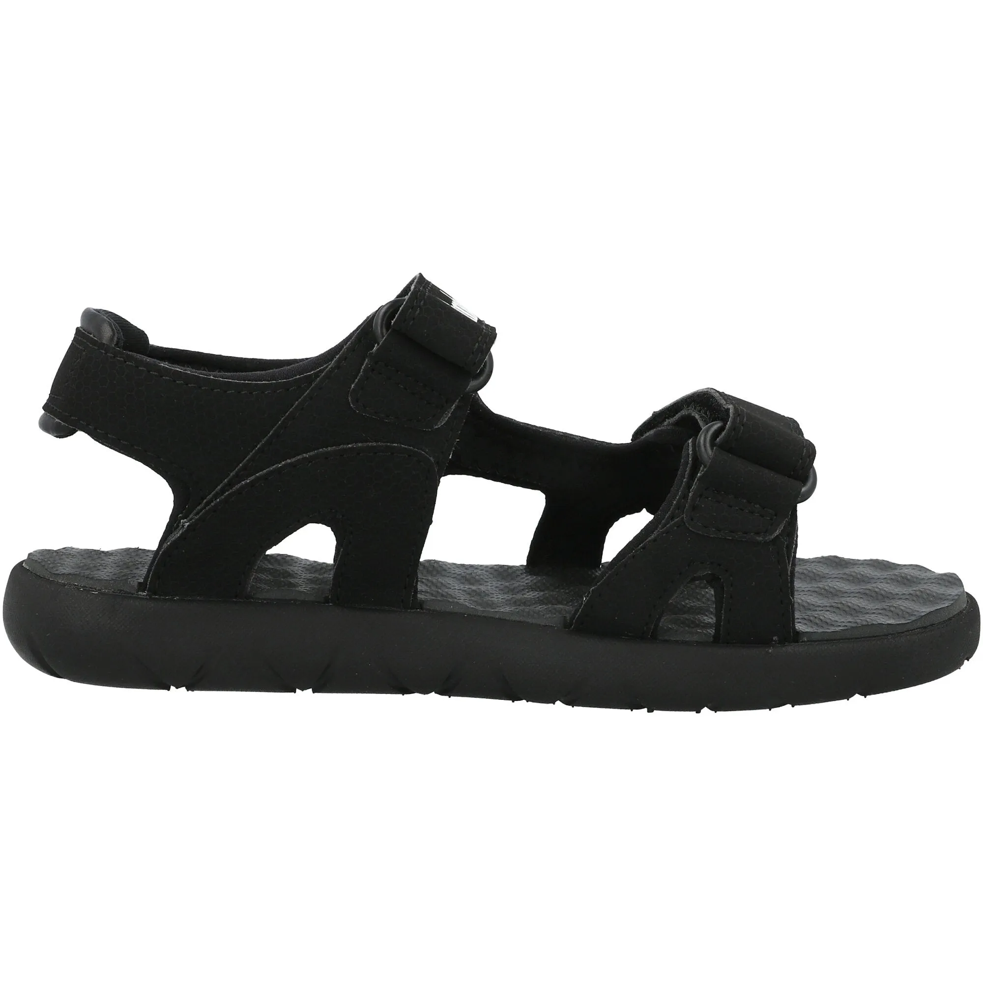 Timberland Perkins Row 2 Strap Black Kids Sandals