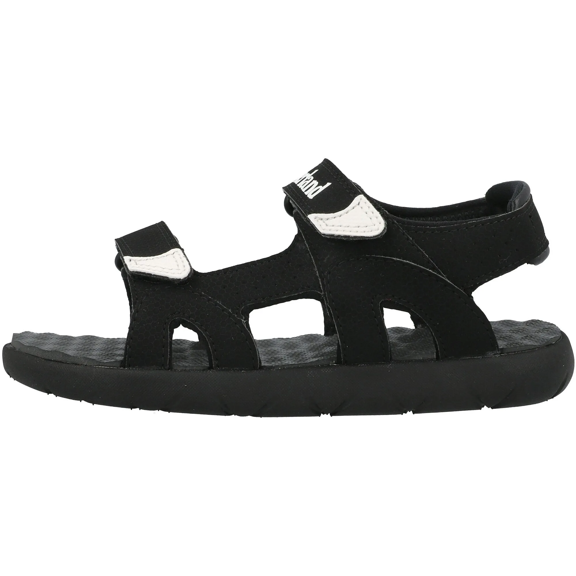 Timberland Perkins Row 2 Strap Black Kids Sandals