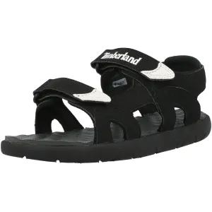 Timberland Perkins Row 2 Strap Black Kids Sandals