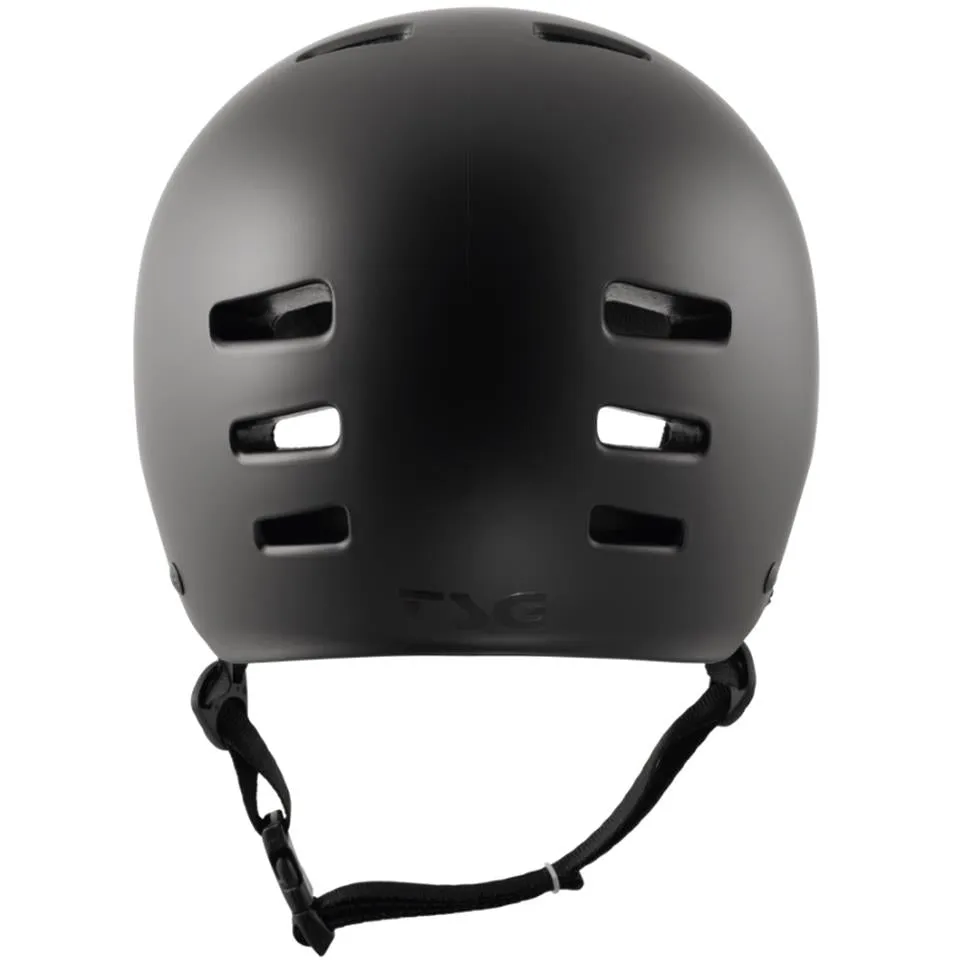 TSG Evolution Solid Colour Helmet - Satin Dark Black