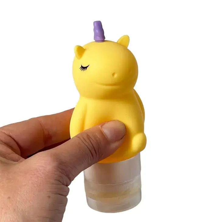 Unicorn Shaped Leakproof Silicone Condiment Squeeze