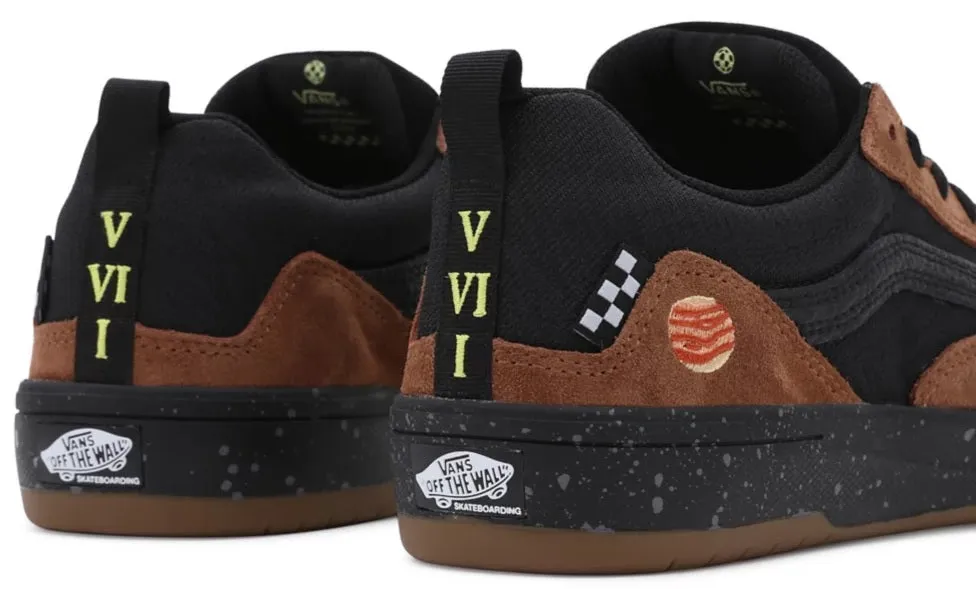 Vans Zahba Zion Wright Skate Shoes - Brown