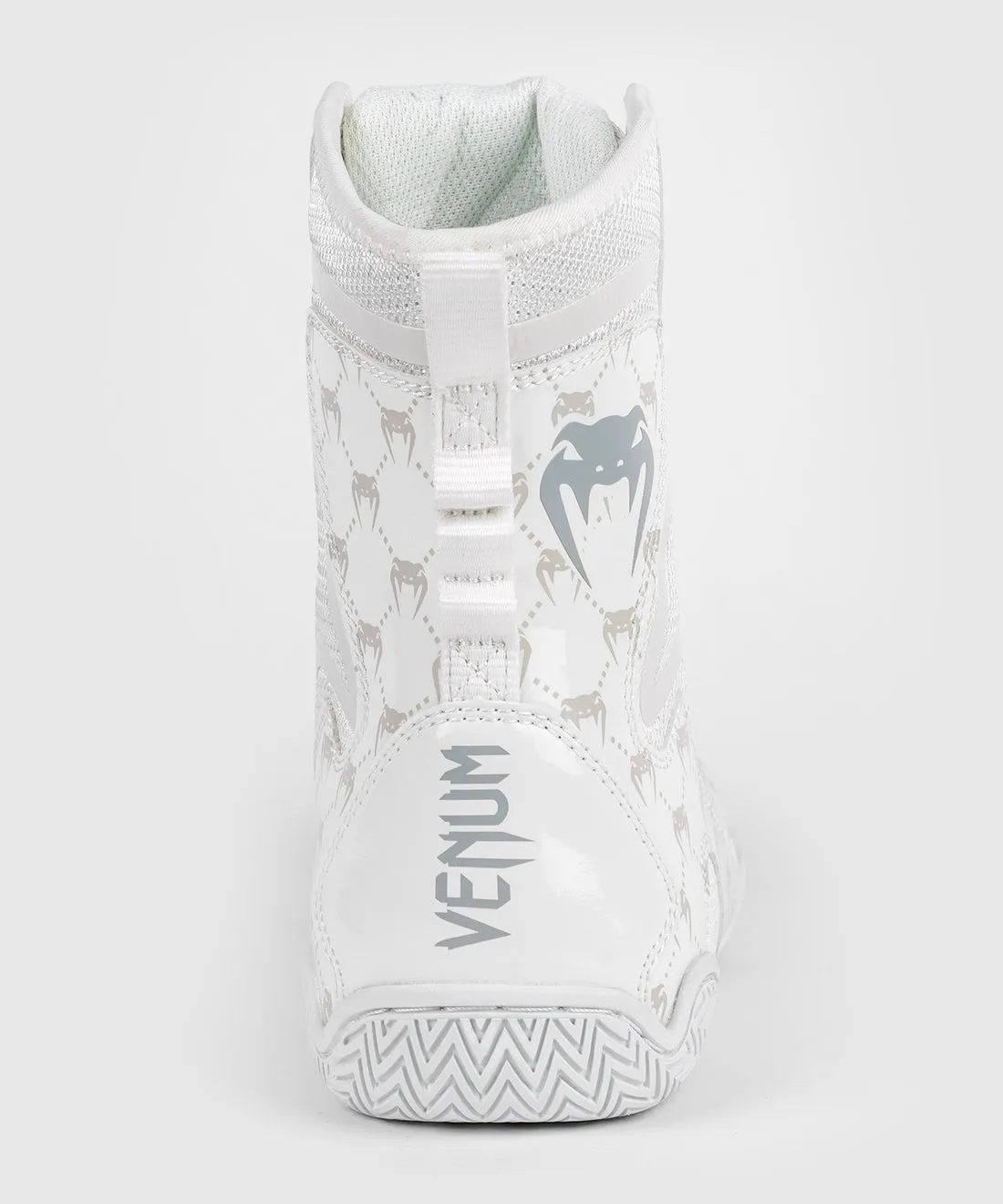 Venum Elite Evo Monogram Boxing Shoes - White