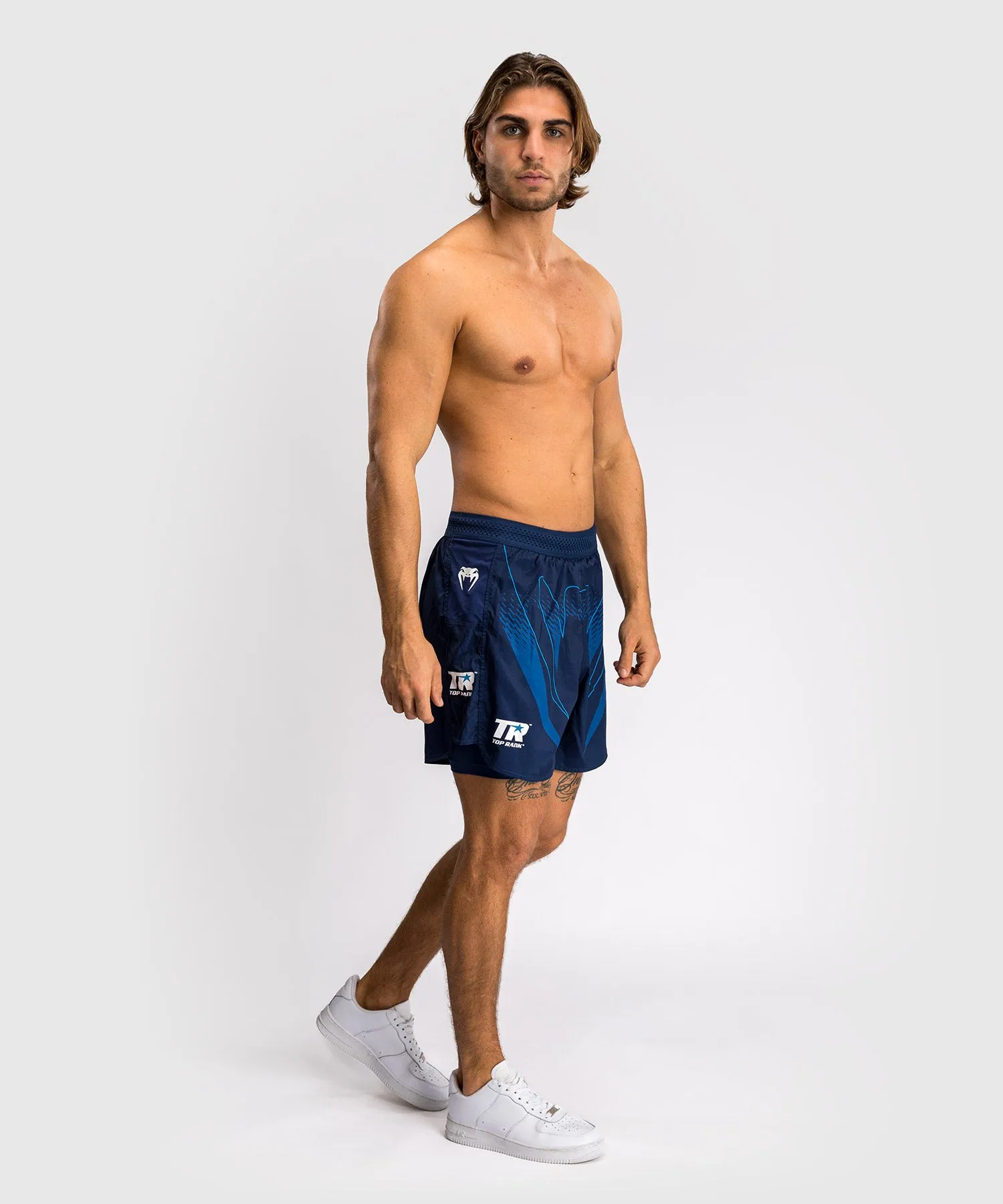 Venum x Top Rank Original Herren Trainingsshorts - Marineblau