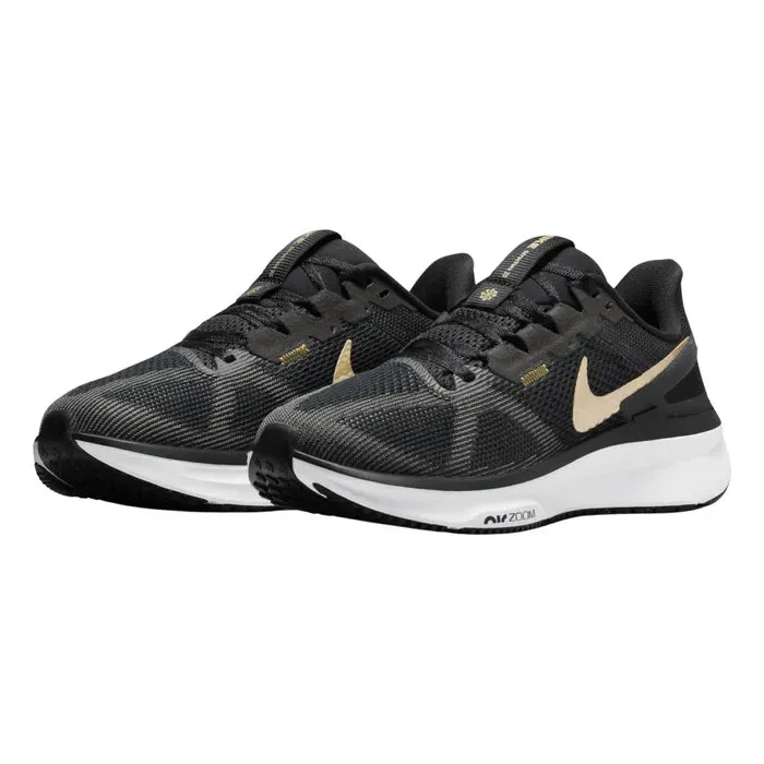 W Nike Air Zoom Structure 25 (Blk/Gold)