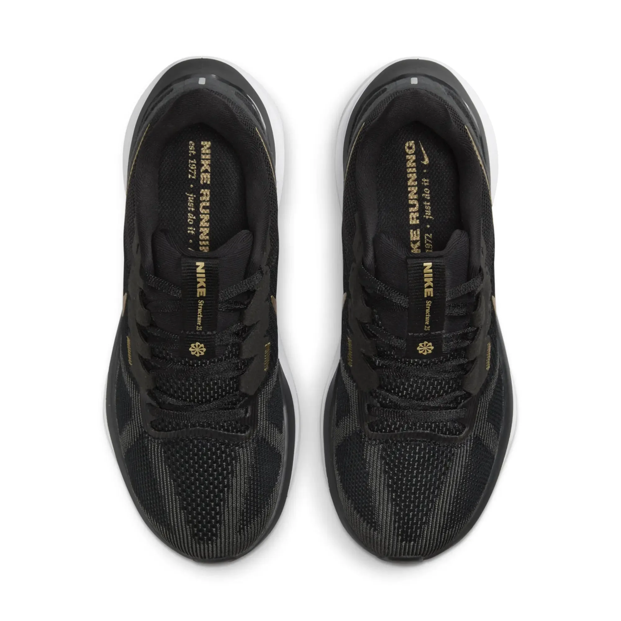 W Nike Air Zoom Structure 25 (Blk/Gold)