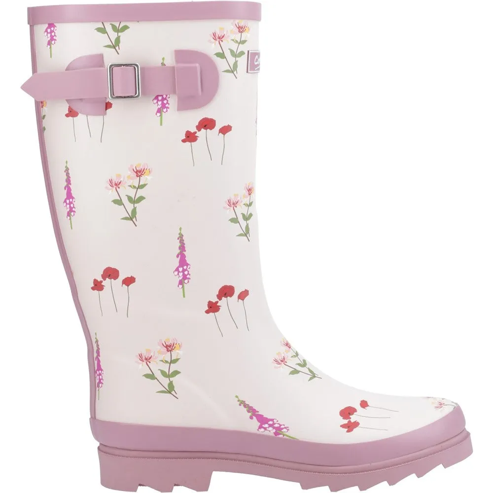 Wildflower Tall Wellingtons Pink