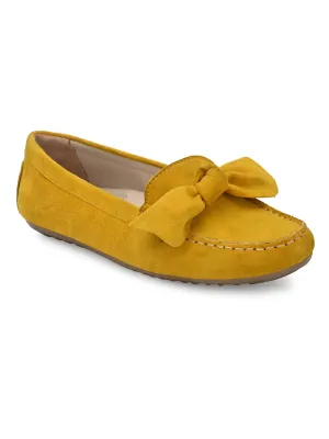 Women's Suede Leather Casual Loafer Moccasin