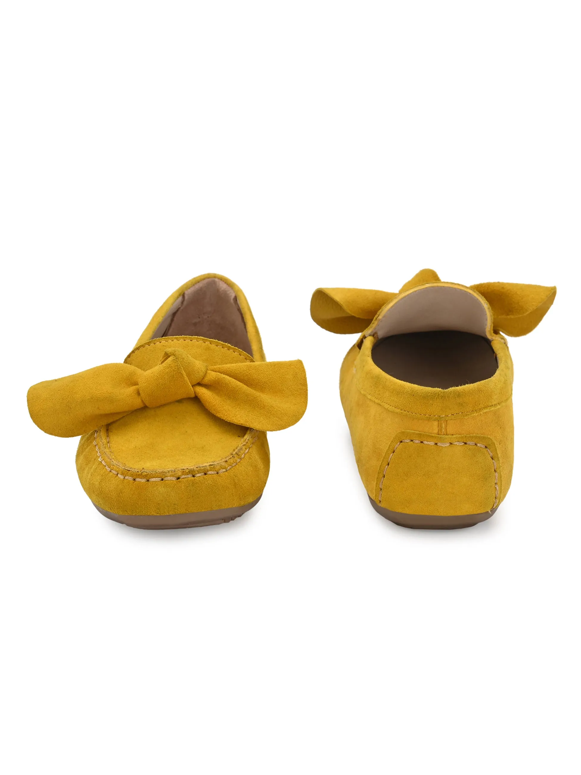 Women's Suede Leather Casual Loafer Moccasin