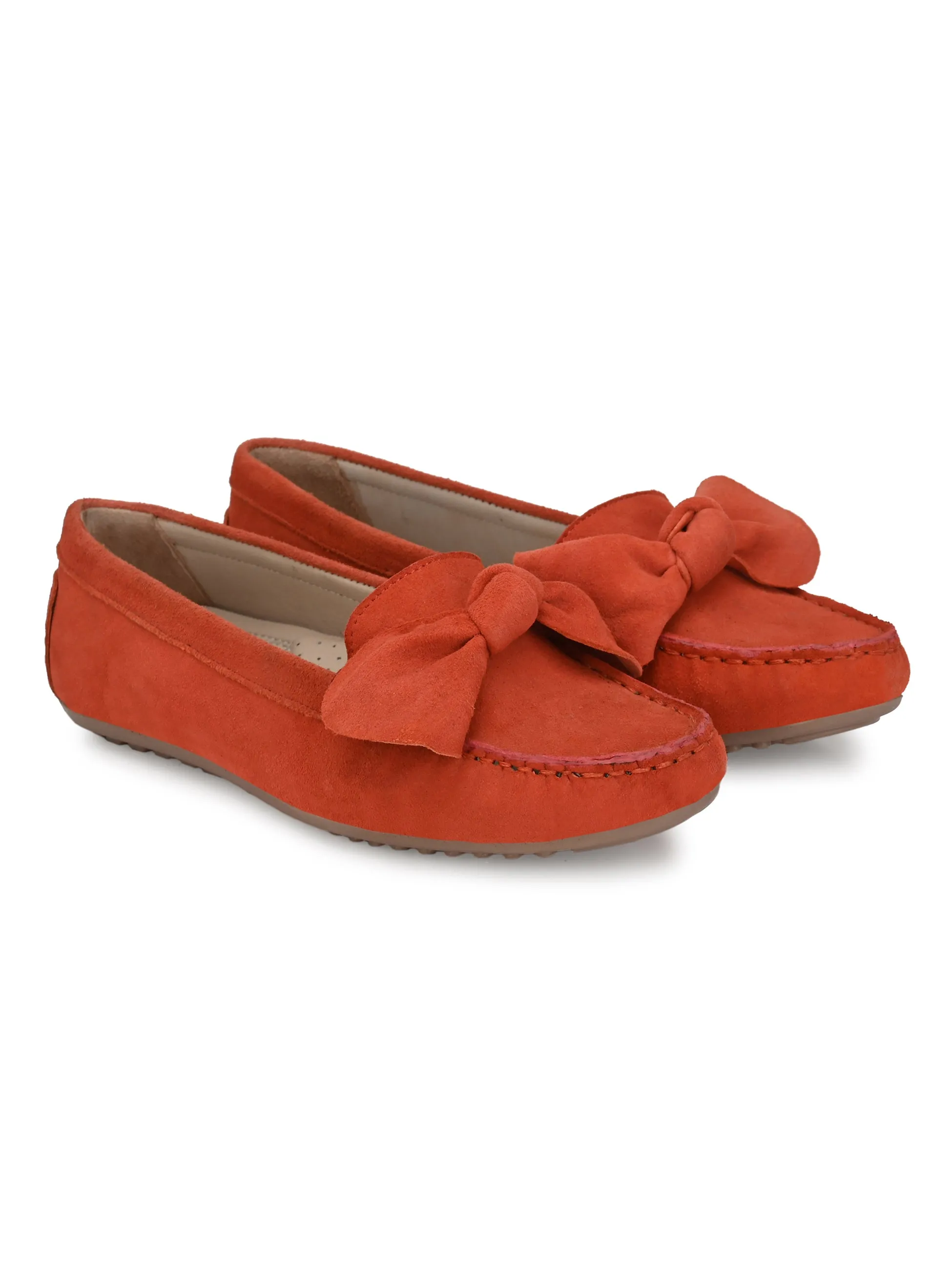 Women's Suede Leather Casual Loafer Moccasin