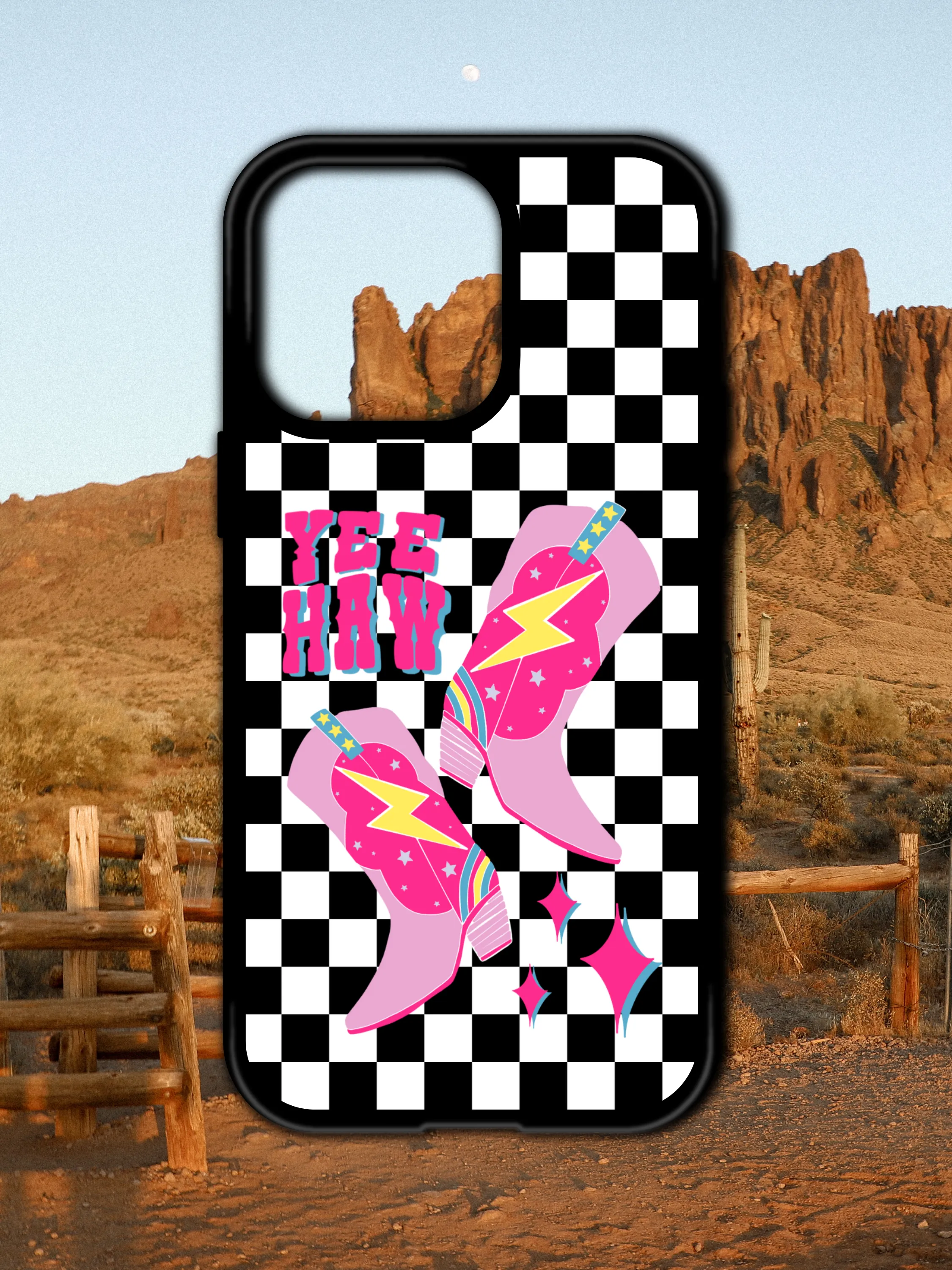 YEEHAW BOOTS MAGSAFE COMPATIBLE IPHONE CASE