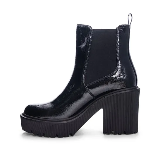 YIKES PATENT BOOTS