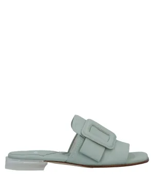 ZINDA Light green Sandals (17166976DF) Woman