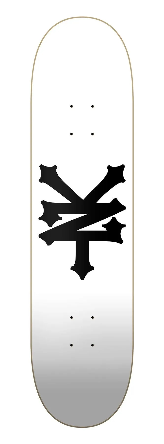 Zoo York 0G Crackerjack White/Black x Venom Custom Complete Skateboard - 8.125"